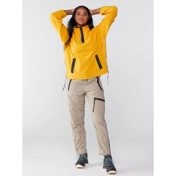 Outdoor Afro + REI Co-op Women's Trail Pants in Grey Fin Khaki, Size 8 - Picture 1 of 10